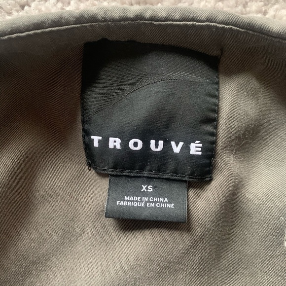 Trouve open front lightweight trench cardigan - Picture 6 of 9